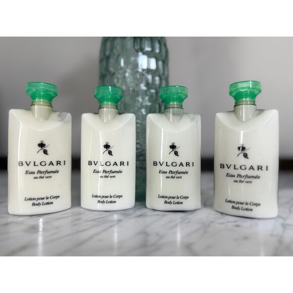 BLVGARI au the vert Body Lotion Set of 4 Travel Size (2.5 fl oz) - Picture 1 of 6